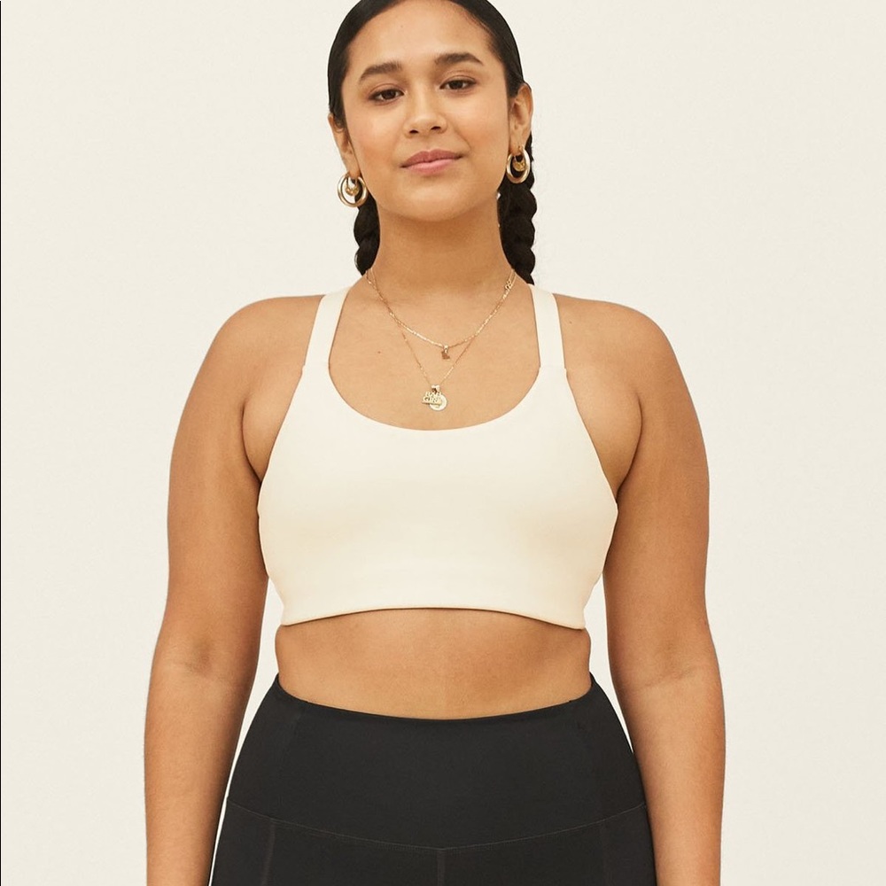 Girlfriend Collective Ivory Lou Bra